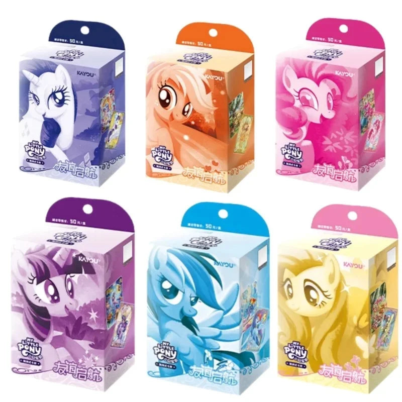 My Little Pony Card Genuine Huiyue 12 SC Zhi Zhen Jing Huan Ka Animation Cartoon Game Collection Card Peripheral Toy Gift