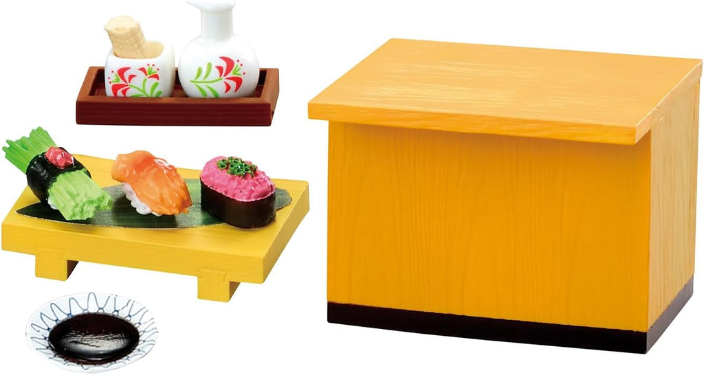 Sushi Restaurant Blind Box - Includes 1 of 8 Collectible Mini Figurines - Fun and Versatile Decoration