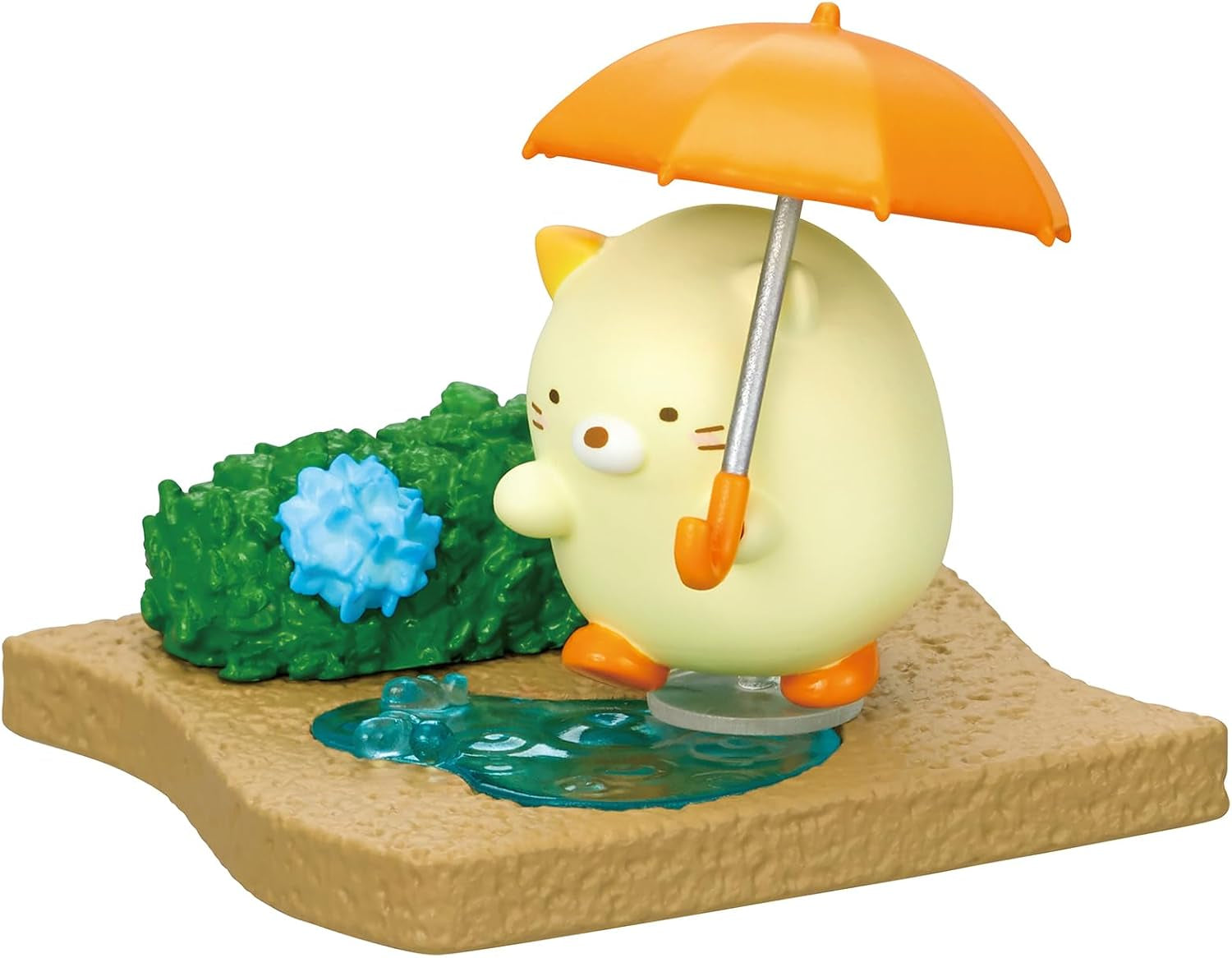 Sumikko Gurashi Walking on a Rainy Day Blind Box - Includes 1 of 8 Collectible Mini Figurines - Fun and Versatile Decoration