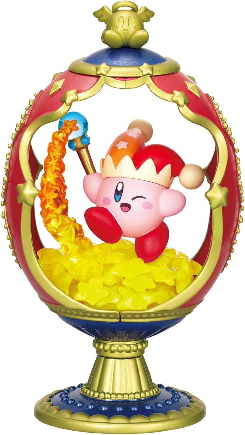 Kirby Ovaltique Collection Blind Box- Includes 1 of 6 Collectible Mini Figurines - Fun and Versatile Decoration