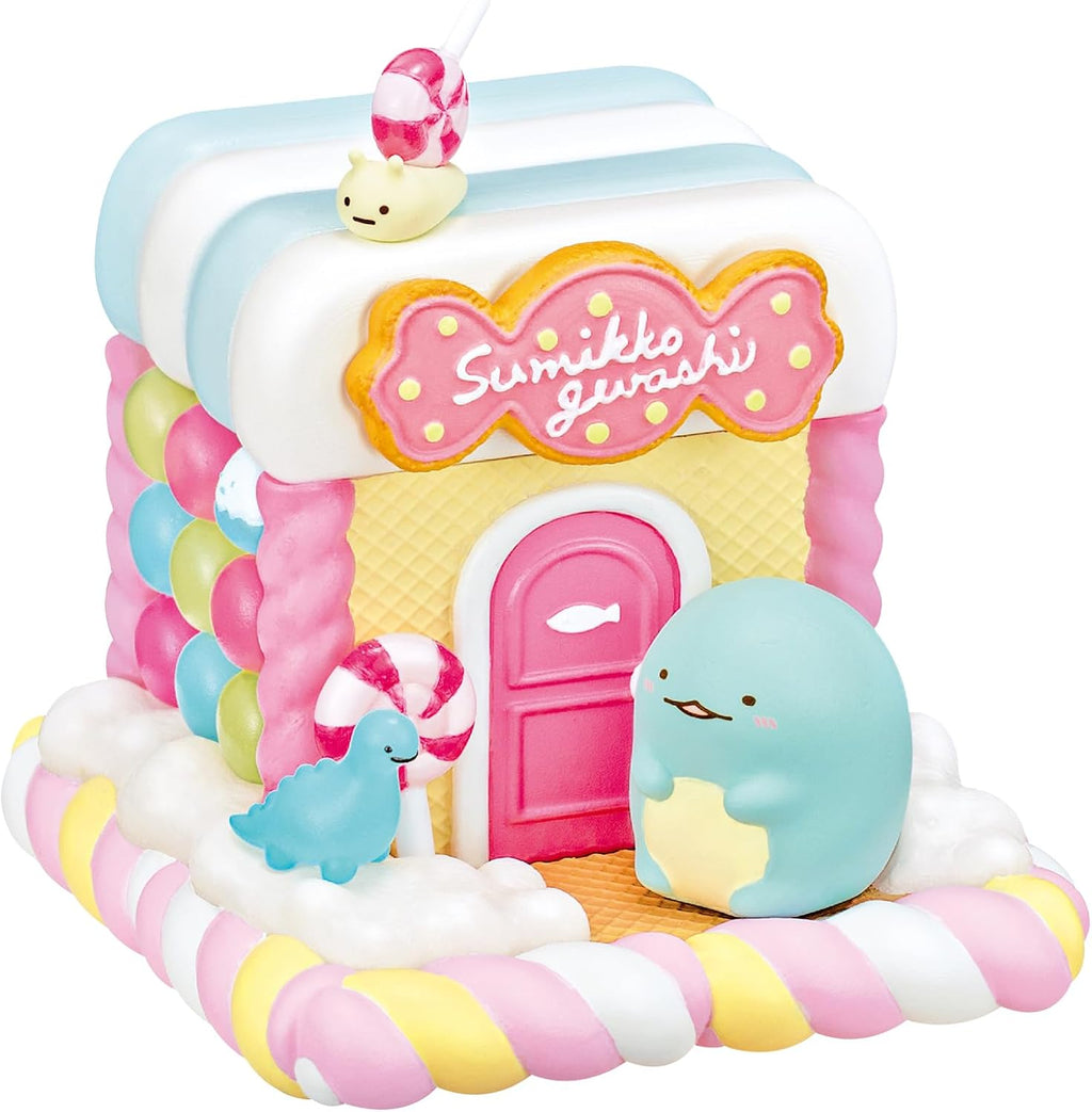 Sumikko Gurashi Candy House Blind Box - Includes 1 of 6 Collectible Mini Figurines - Fun and Versatile Decoration