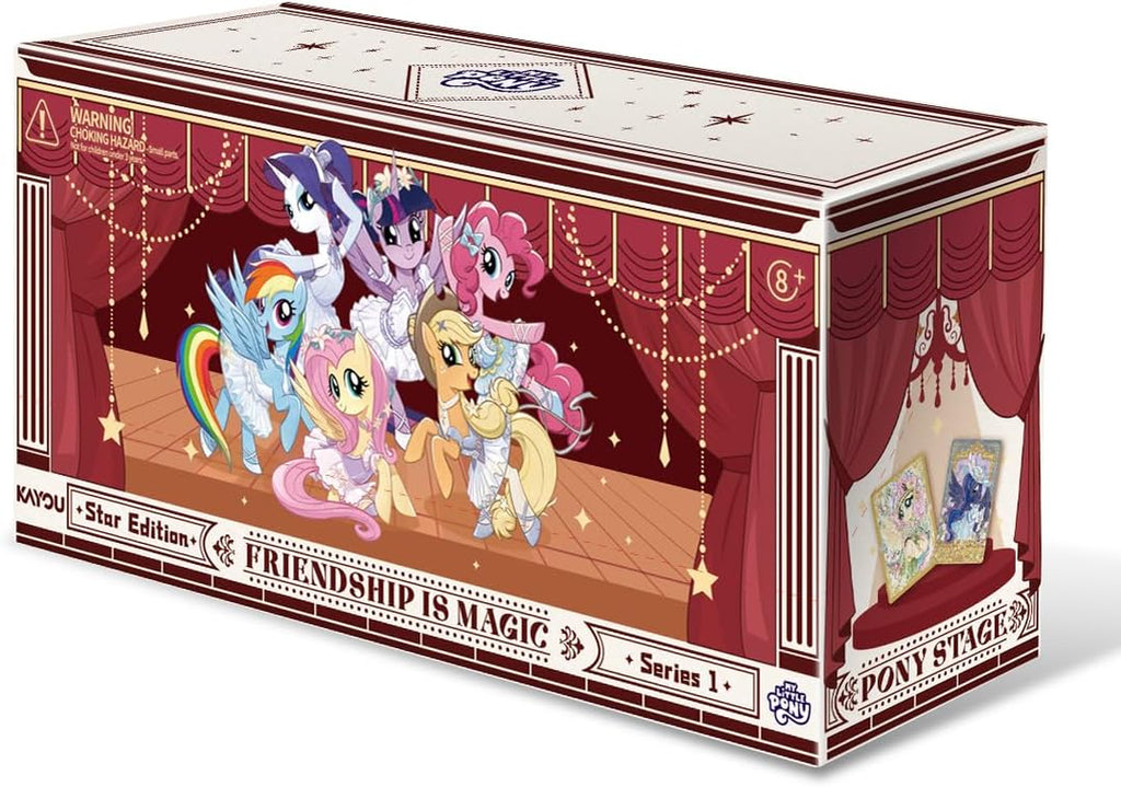 My Little Pony Friendship Eternal Cards, Star Edition, Series 1, Collectible Trading Cards, 16 Miniboxes, 3 Cardsminibox, for Age 8+