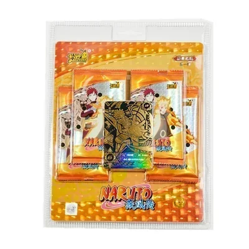 Genuine Naruto Cards Box Anime Figure Card Booster Pack Sasuke Collection Flash Card Toy Birthday Christmas Gift for Kids