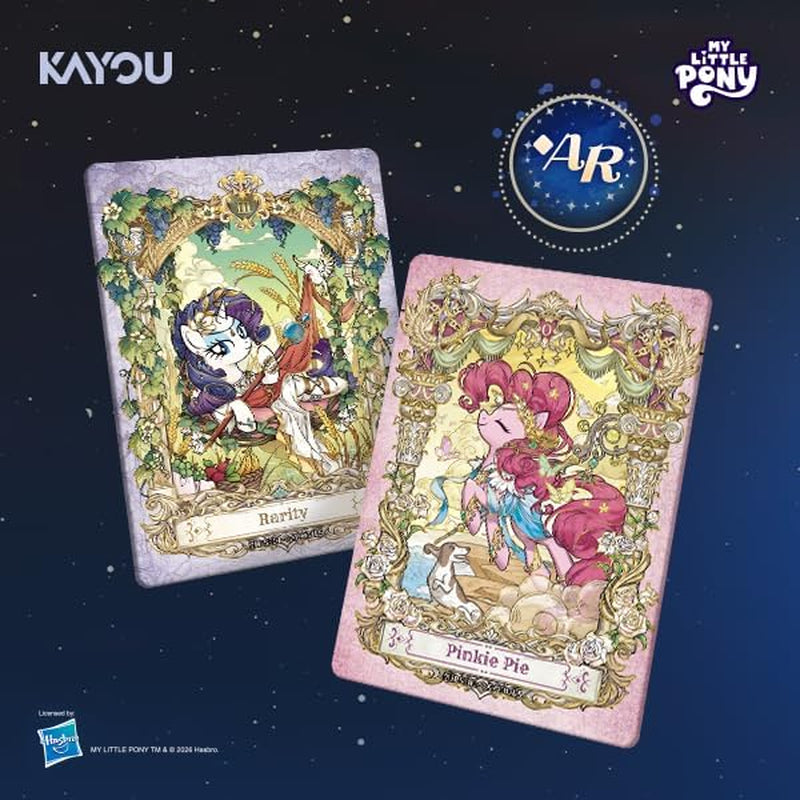 My Little Pony Friendship Eternal Cards, Star Edition, Series 1, Collectible Trading Cards, 16 Miniboxes, 3 Cardsminibox, for Age 8+