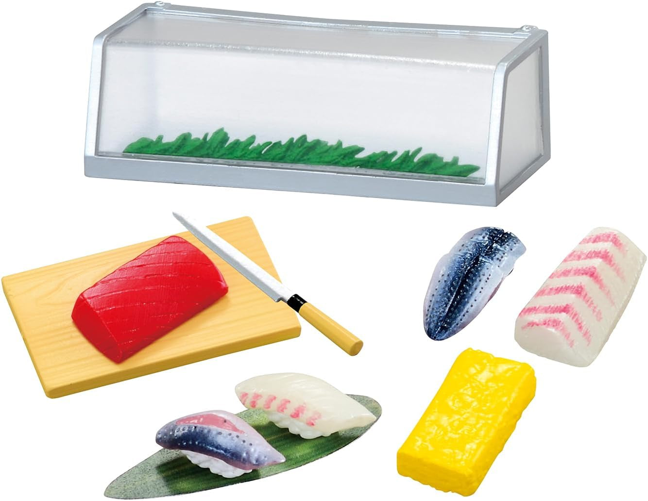 Sushi Restaurant Blind Box - Includes 1 of 8 Collectible Mini Figurines - Fun and Versatile Decoration