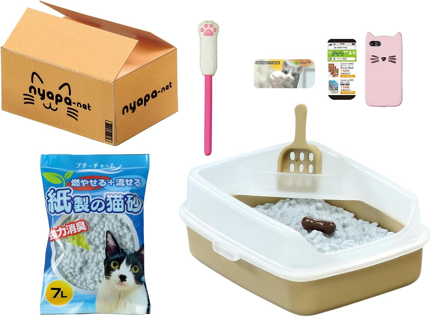 - Life with Cats Blind Box- Includes 1 of 8 Collectible Mini Figurines - Fun and Versatile Decoration
