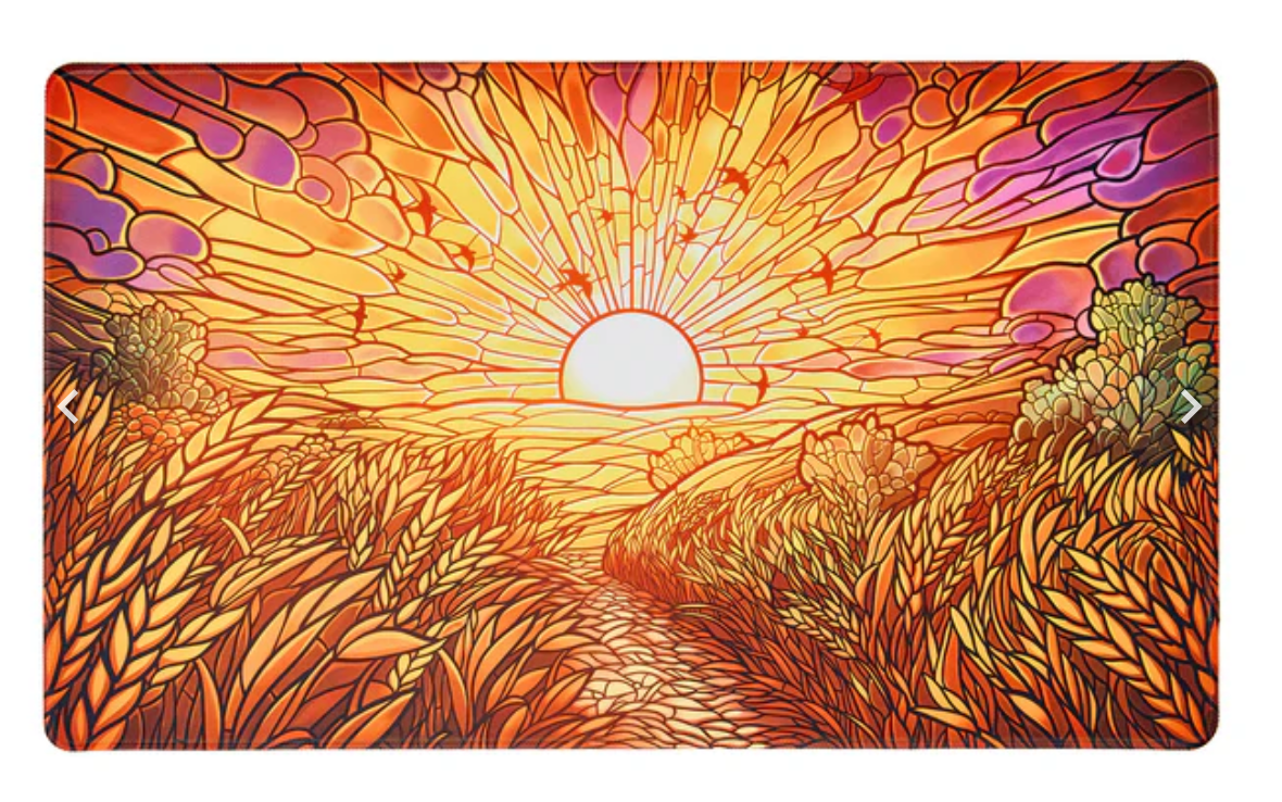 STANDARD PLAYMAT 24" X 14" (STITCHED)