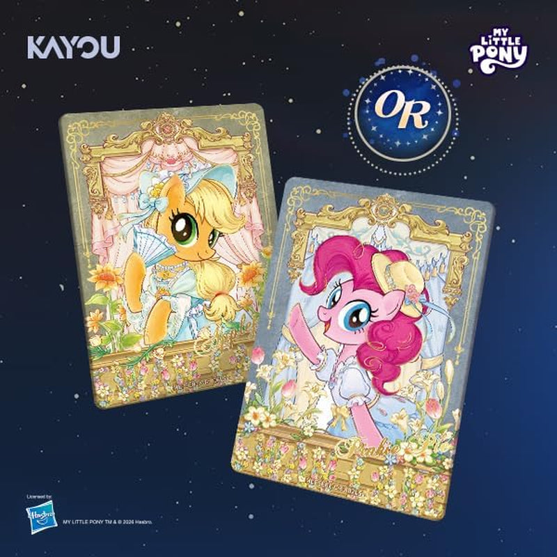 My Little Pony Friendship Eternal Cards, Star Edition, Series 1, Collectible Trading Cards, 16 Miniboxes, 3 Cardsminibox, for Age 8+