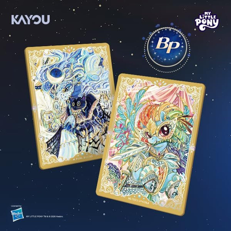 My Little Pony Friendship Eternal Cards, Star Edition, Series 1, Collectible Trading Cards, 16 Miniboxes, 3 Cardsminibox, for Age 8+