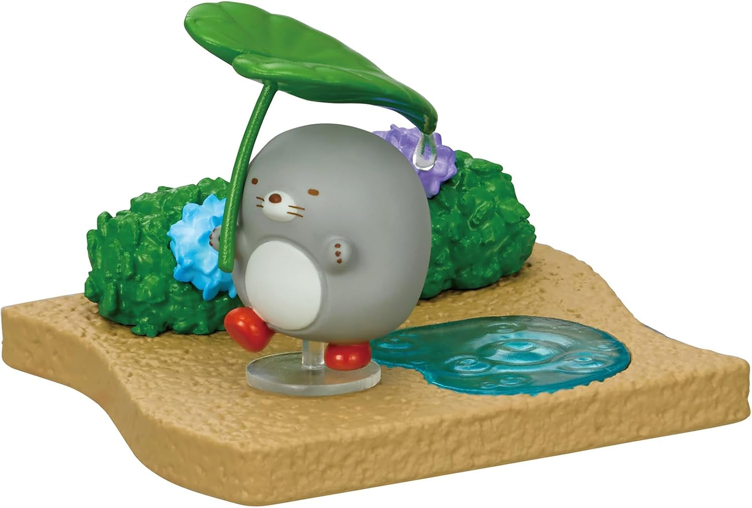 Sumikko Gurashi Walking on a Rainy Day Blind Box - Includes 1 of 8 Collectible Mini Figurines - Fun and Versatile Decoration