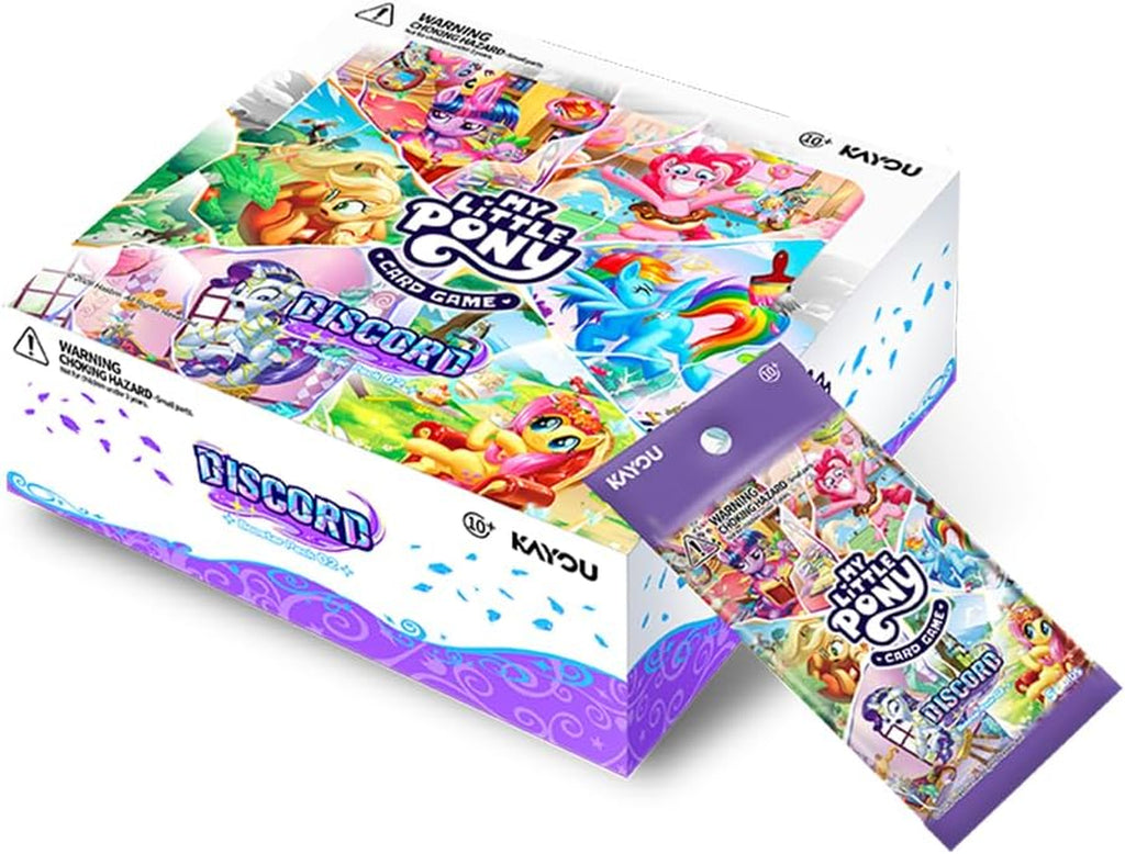 My Little Pony Trading Card Game, Discord, TCG, 20 Packs, 5 Cards/Pack, for Age 10+