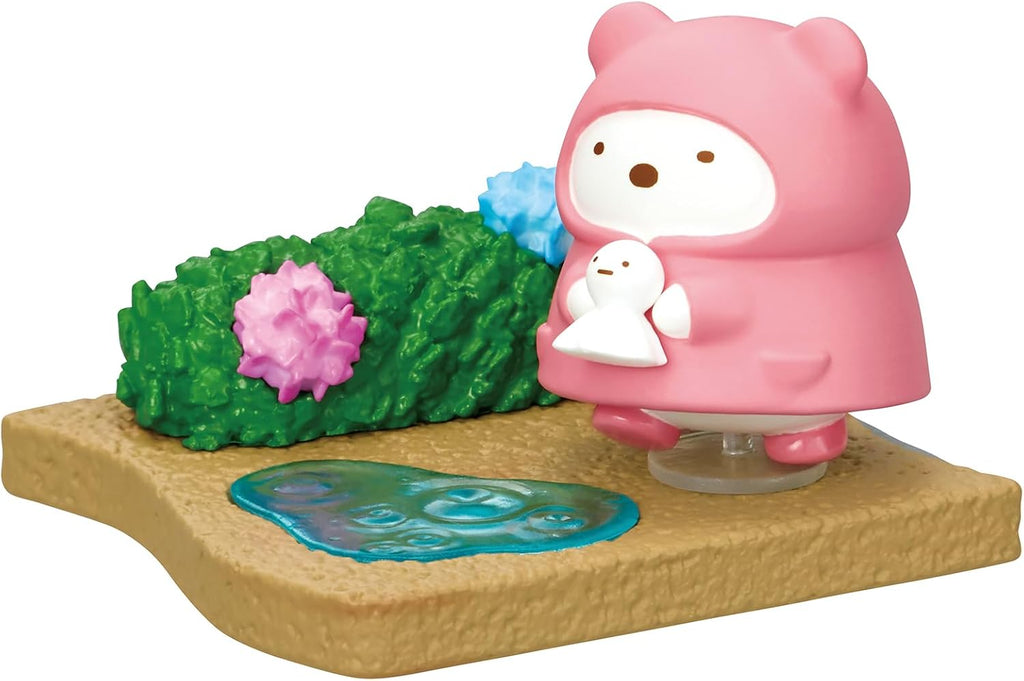 Sumikko Gurashi Walking on a Rainy Day Blind Box - Includes 1 of 8 Collectible Mini Figurines - Fun and Versatile Decoration