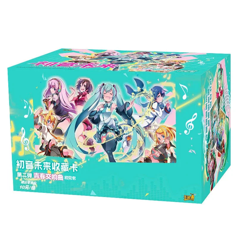 Authentic Brand New Hatsune Miku Cards Virtual Singer Piapro Character Collectible Cards Anime Merchandise Holiday Gifts