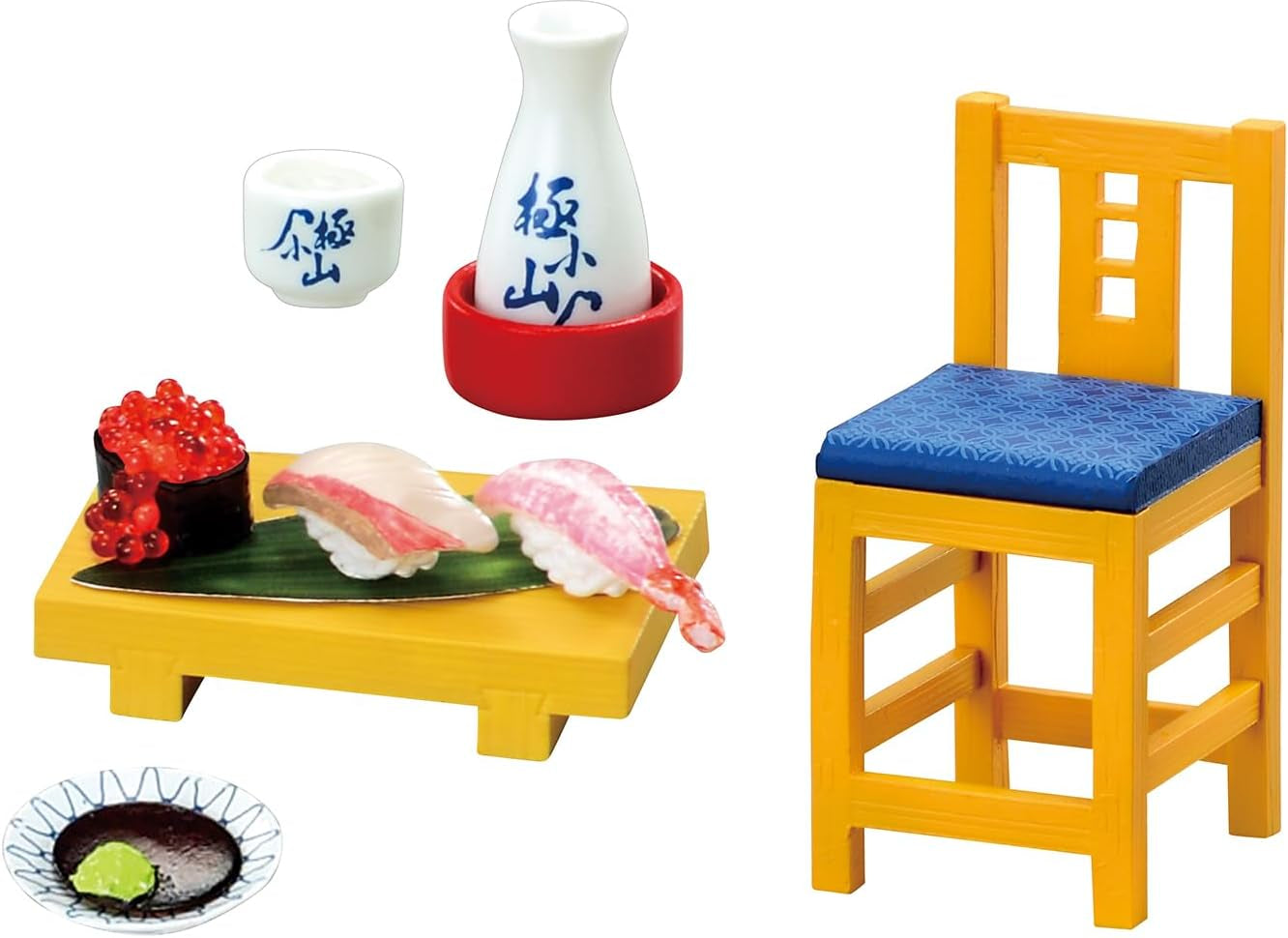 Sushi Restaurant Blind Box - Includes 1 of 8 Collectible Mini Figurines - Fun and Versatile Decoration